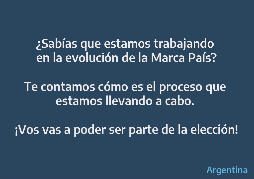 Marca País Argentina tweet media