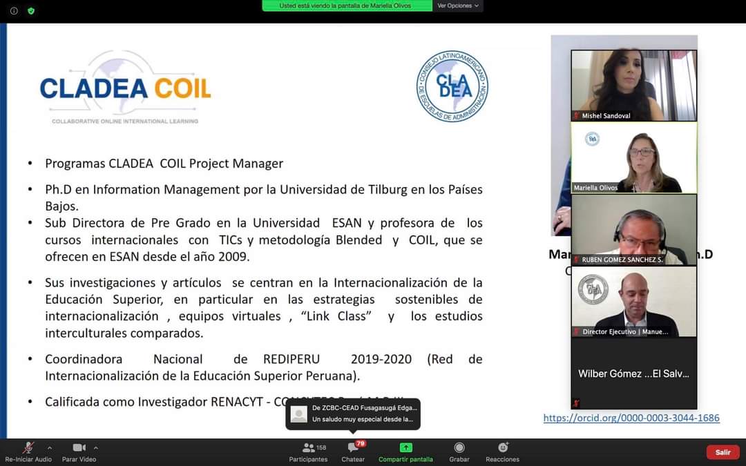 lolitachv's tweet photo. #RedesAcadémicas 
#CladeaCoil2021 🌐 @cladeaorg
@UdeGuayaquil @CIMA_ugfca  
Participación en la inauguración del evento #LINKCLASS2021. https://t.co/SIpklGXjSU