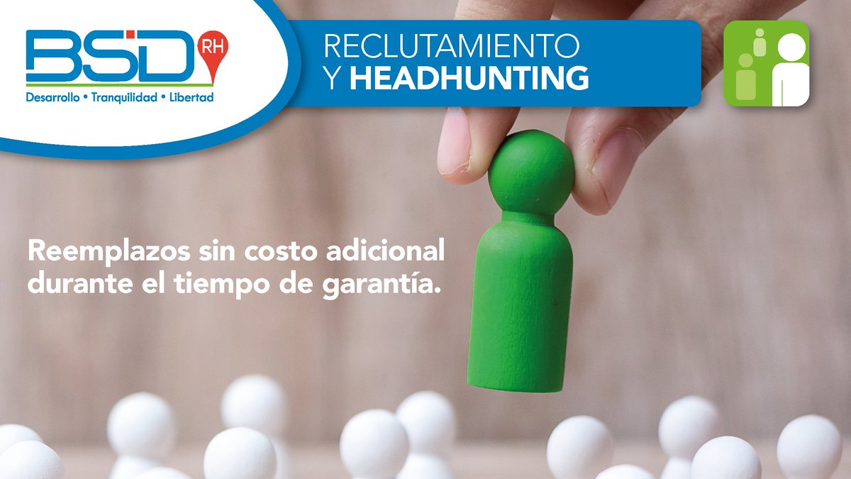 BSDRH's tweet photo. #BSDheadHunting Realizamos la búsqueda y selección precisa de profesionales con experiencia y conocimientos específicos que requieres para tus niveles gerenciales o directivos.🔎🧐👩👨   
 #EmpleoyDesarrollo #Tranquilidad #Libertad #bsdoficial 💯 ✅👍 https://t.co/WnaBnc4udv