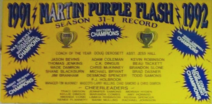 DDSportsNetwork's tweet photo. Everyone needs to get behind this movement to save the sign at the old Martin gym, either hang it in one of the local schools or I’m sure our friends at Wayland will find a spot for it somewhere!! It’s ionic to the Martin Community, save the sign!!#FreeTheFlash https://t.co/iiFb869lSB