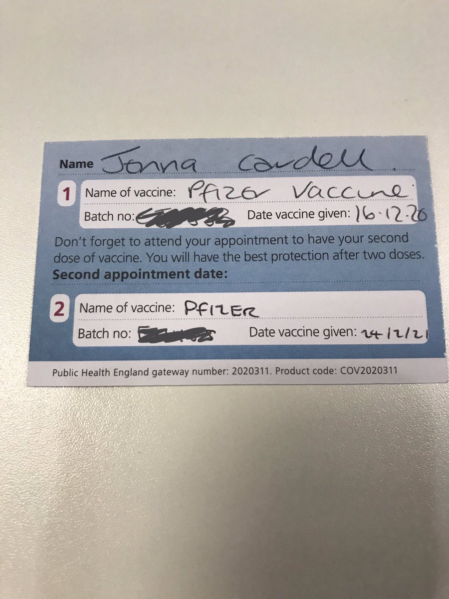 Jenna (@jennacardell) on Twitter photo Day made. 
However, also your friendly reminder that owning one of these little cards is not a license to ignore the rules! 
#COVIDVaccine Day made. 
However, also your friendly reminder that owning one of these little cards is not a license to ignore the rules! 
#COVIDVaccine