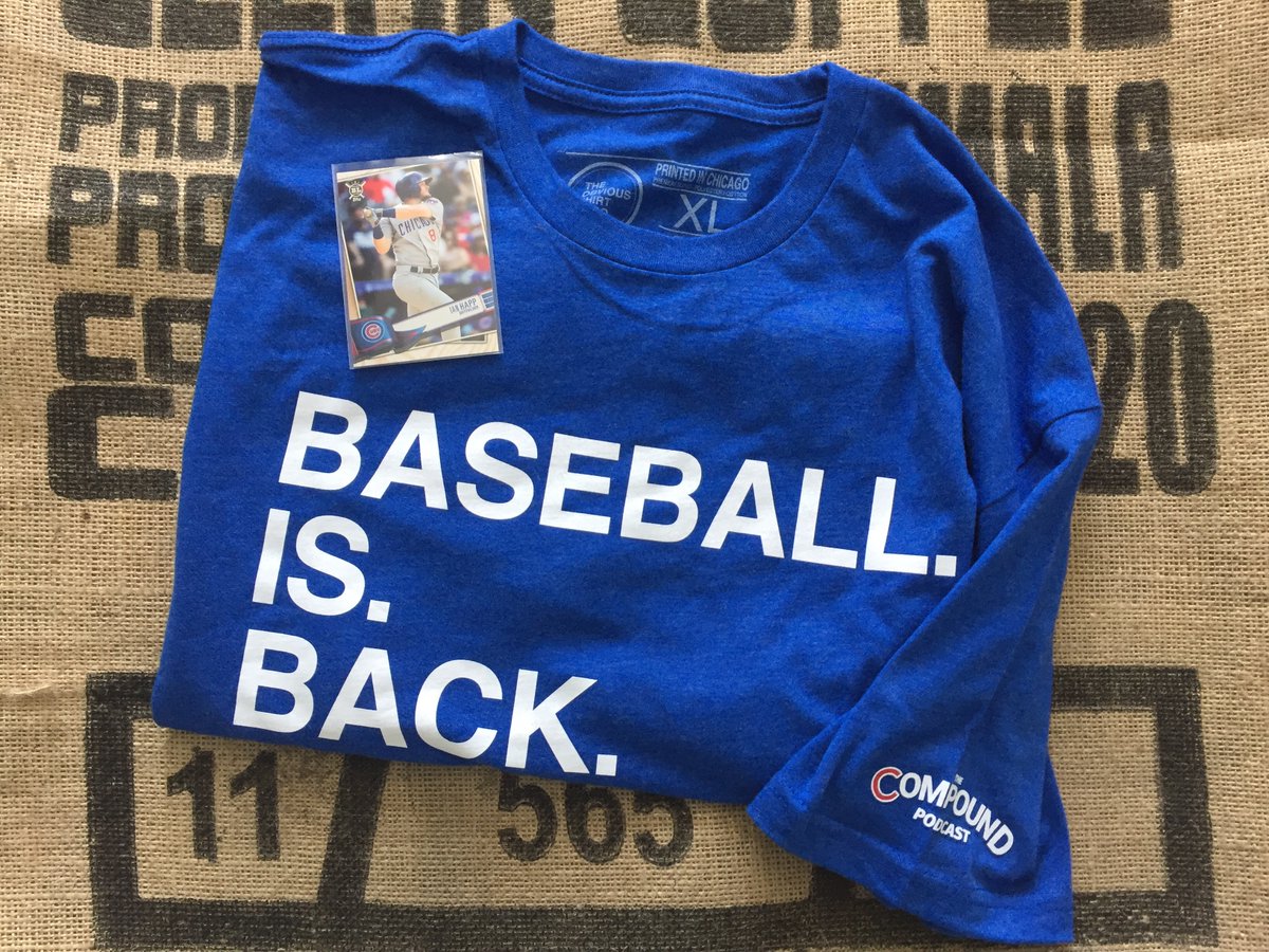 connectroasters's tweet photo. 🚨 GIVEAWAY TIME! 🚨

THIS WEEK
⚾️ Baseball is Back! (Spring Training, at least.) Size XL from @obvious_shirts + Ian Happ @Topps card

HOW TO ENTER
➡️ Follow us + @obvious_shirts
➡️ Retweet this!
 
DETAILS
🔎 1 entry/person. Winner will be chosen randomly at 11 a.m. CT 2/25. https://t.co/MZvupg0r3X