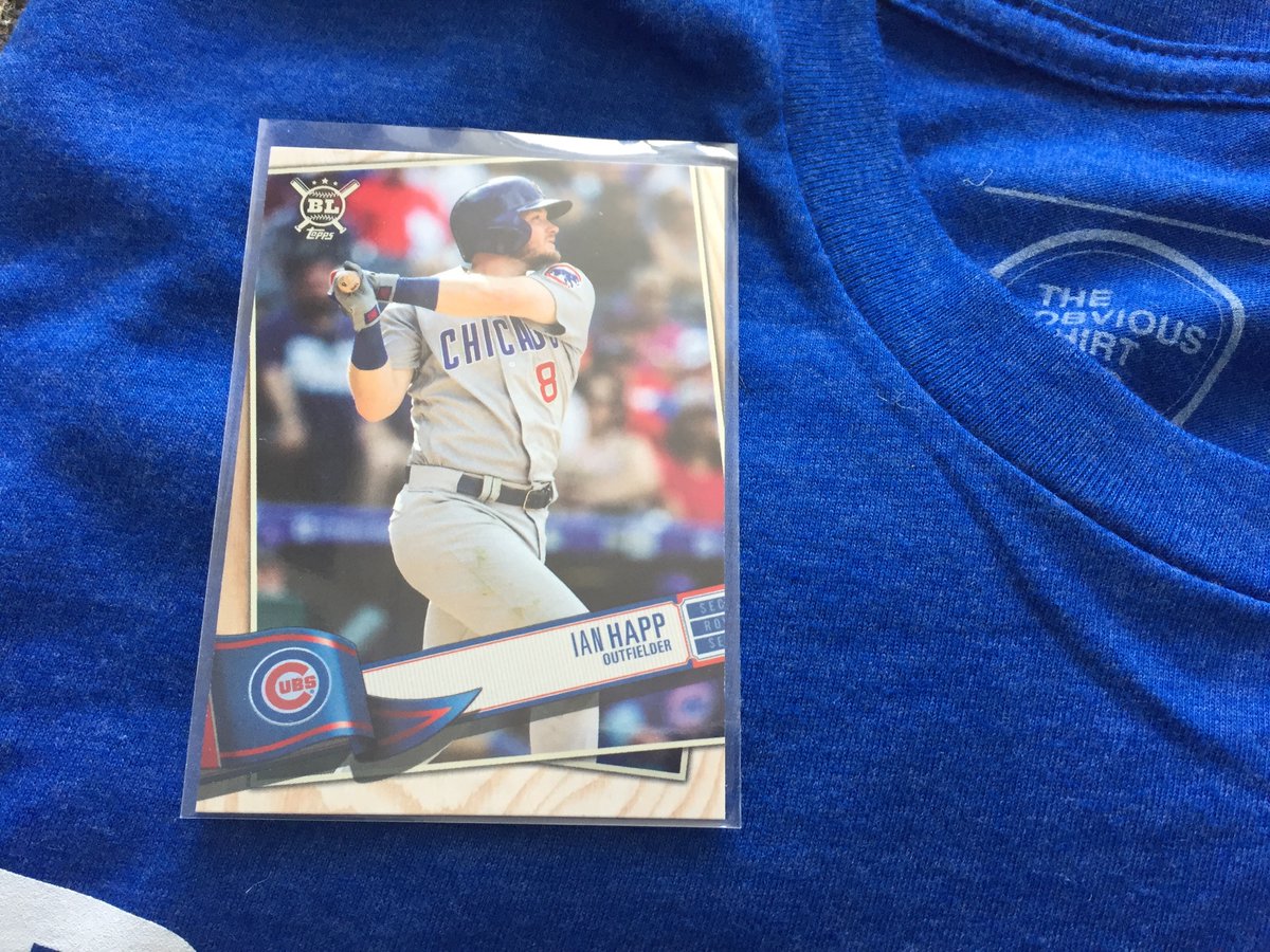 connectroasters's tweet photo. 🚨 GIVEAWAY TIME! 🚨

THIS WEEK
⚾️ Baseball is Back! (Spring Training, at least.) Size XL from @obvious_shirts + Ian Happ @Topps card

HOW TO ENTER
➡️ Follow us + @obvious_shirts
➡️ Retweet this!
 
DETAILS
🔎 1 entry/person. Winner will be chosen randomly at 11 a.m. CT 2/25. https://t.co/MZvupg0r3X