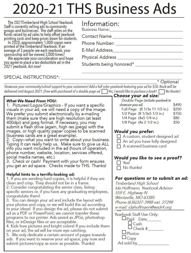 THS Yearbook tweet media