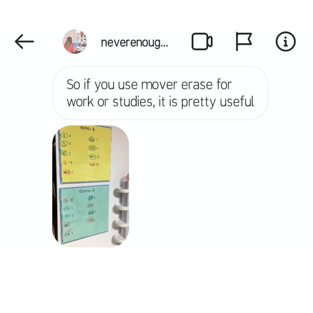bravestorming's tweet photo. Thank you @neverenoughstataionery for giving us some insightful feedback! 😍 https://t.co/A9Oq5pP7gG
