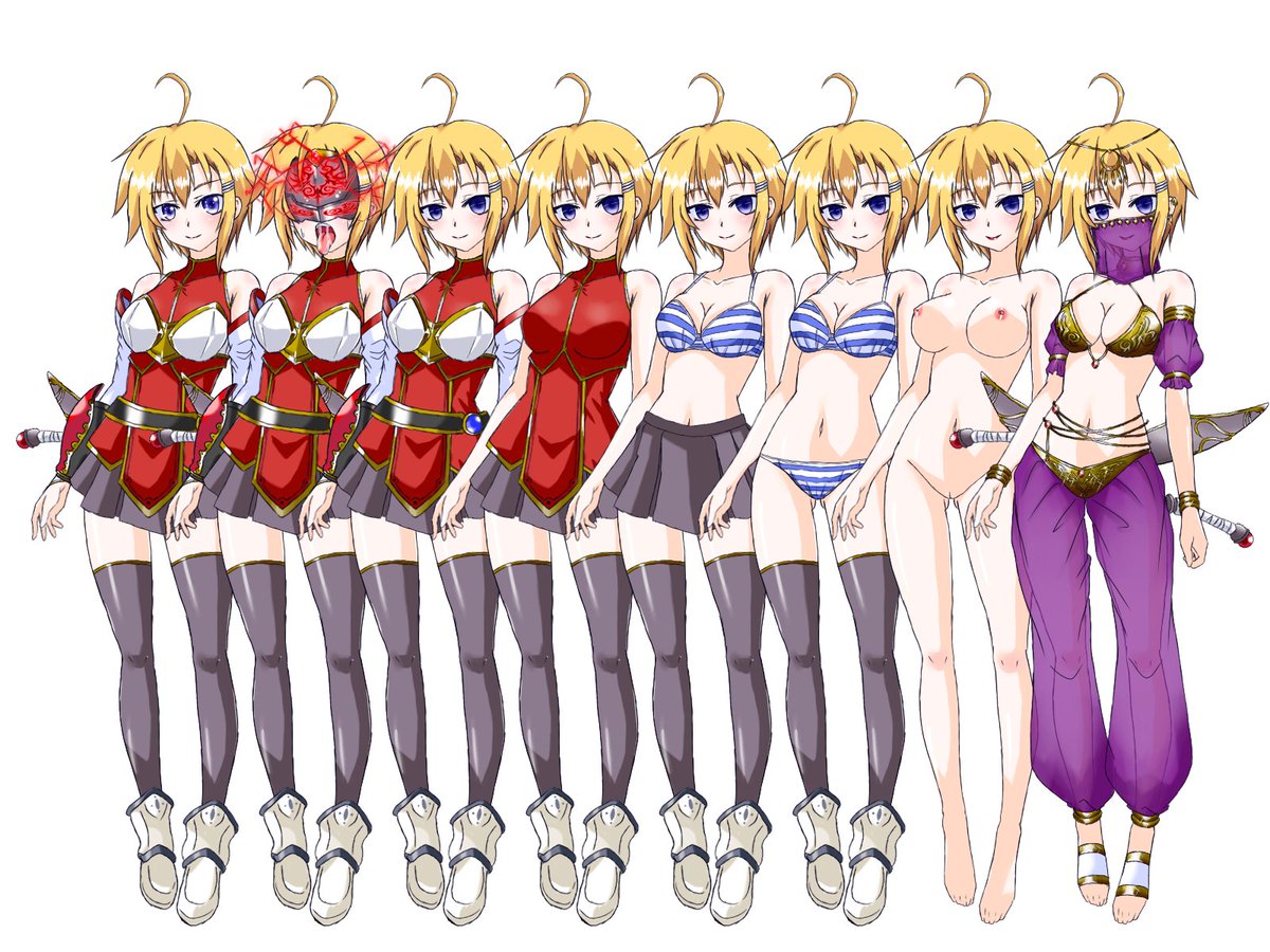 #見た人も無言で金髪少女貼れ 