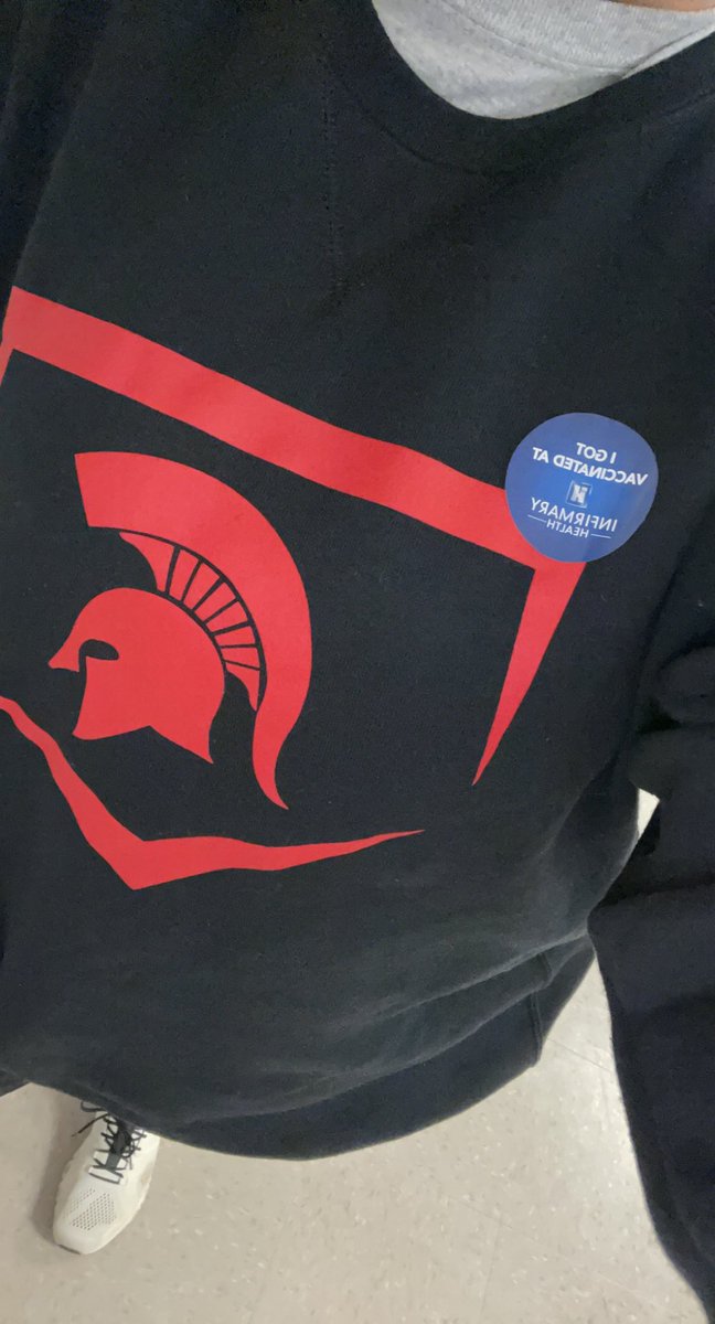 Thankful for the opportunity to receive my first round of the COVID-19 vaccine. Thank you <a href="/SaralandSchools/">SaralandCitySchools</a> !!