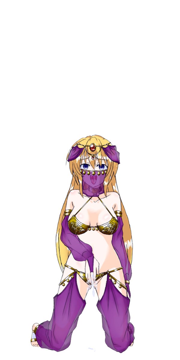 #見た人も無言で金髪少女貼れ 