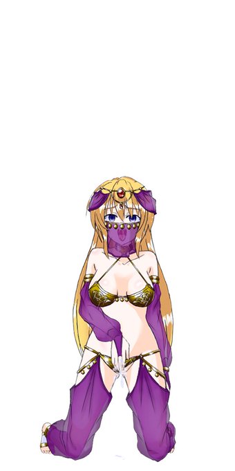 #見た人も無言で金髪少女貼れ 