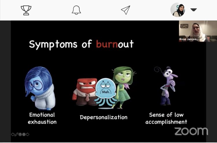 who_else19's tweet image. As usual @roaa_jamjoom amazing talk about the silent shadow burnout in the medial care. I was lucky to have you as a shoulder to cry on through thick and thin since the PEM fellowship. @PemSasem @sasem2021 @SaudiEmergency #SASEM2021