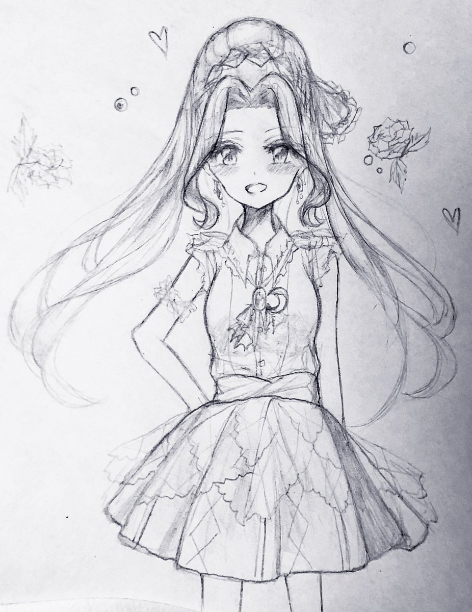 かみ白 On Twitter 過去絵2枚 アイカツ 神崎美月 イラスト