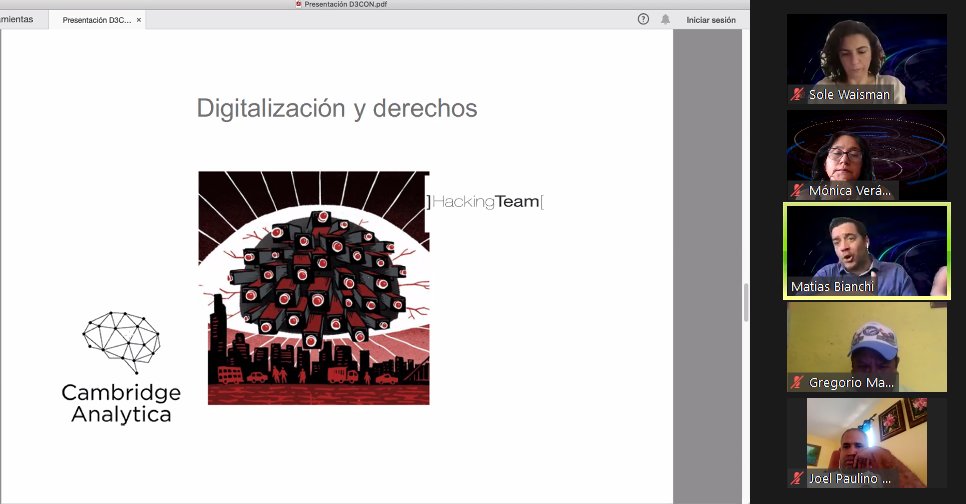 veramon12's tweet photo. "los algoritmos hacen que los temas se polaricen y, no haya dialogo" @MatiasFBianchi #3DCON https://t.co/4rxbMVsAN2