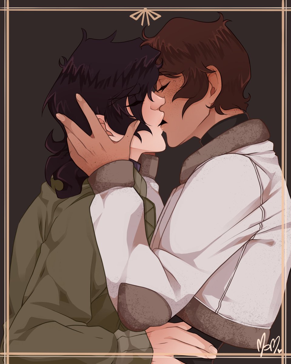 I was in desperate need of some Klance kisses❤️ It gives me such comfort to draw them!🥺🌸

#Klance #Voltron  #Kisses