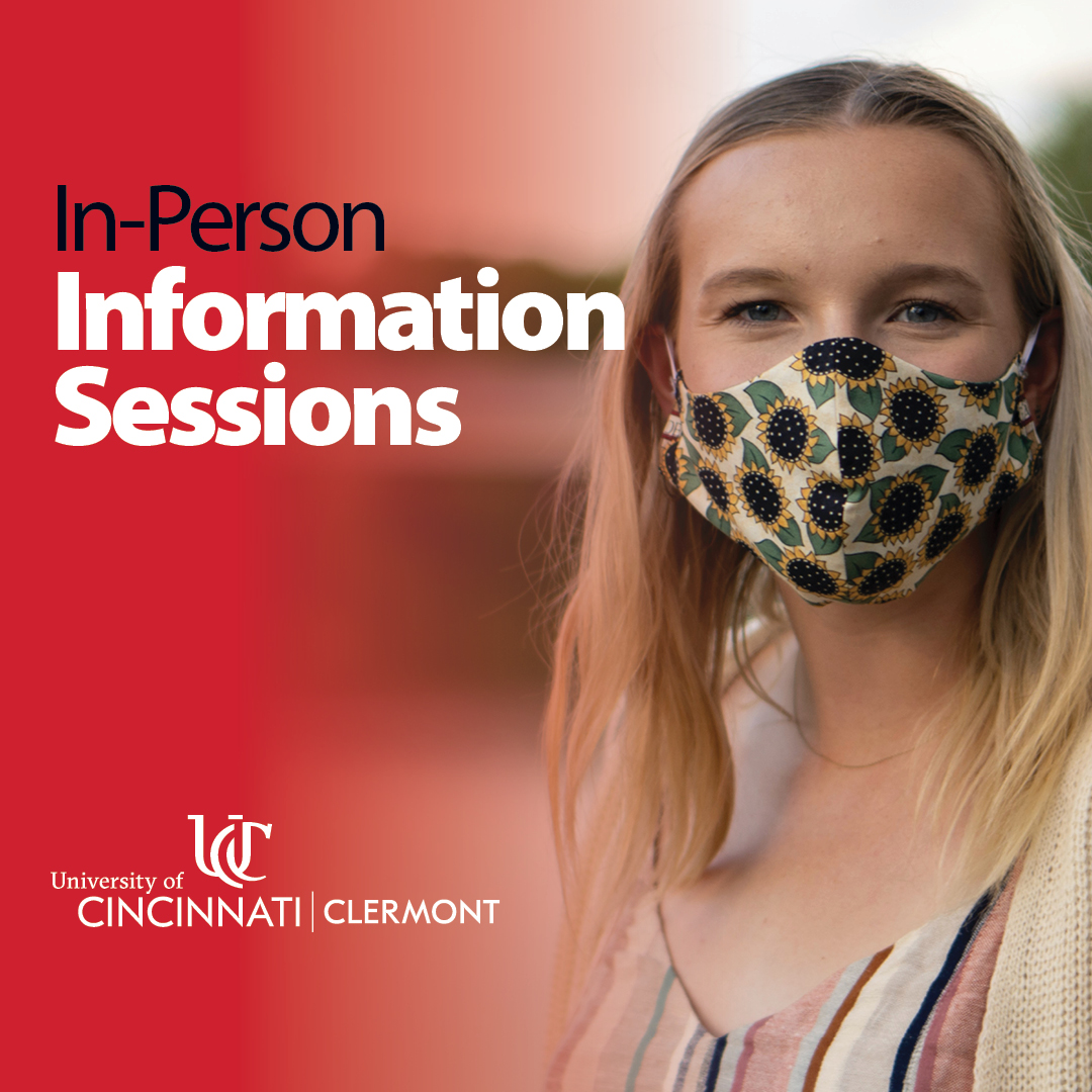 ucclermont's tweet photo. We are holding an in-person Information Session on Thurs., Feb. 25 at 3 pm -- you will learn about the application process, academic options, financial aid and more! Masks required. Space limited. RSVP required: 
https://t.co/rpEZPHhAts https://t.co/Z9mcz7FvKd