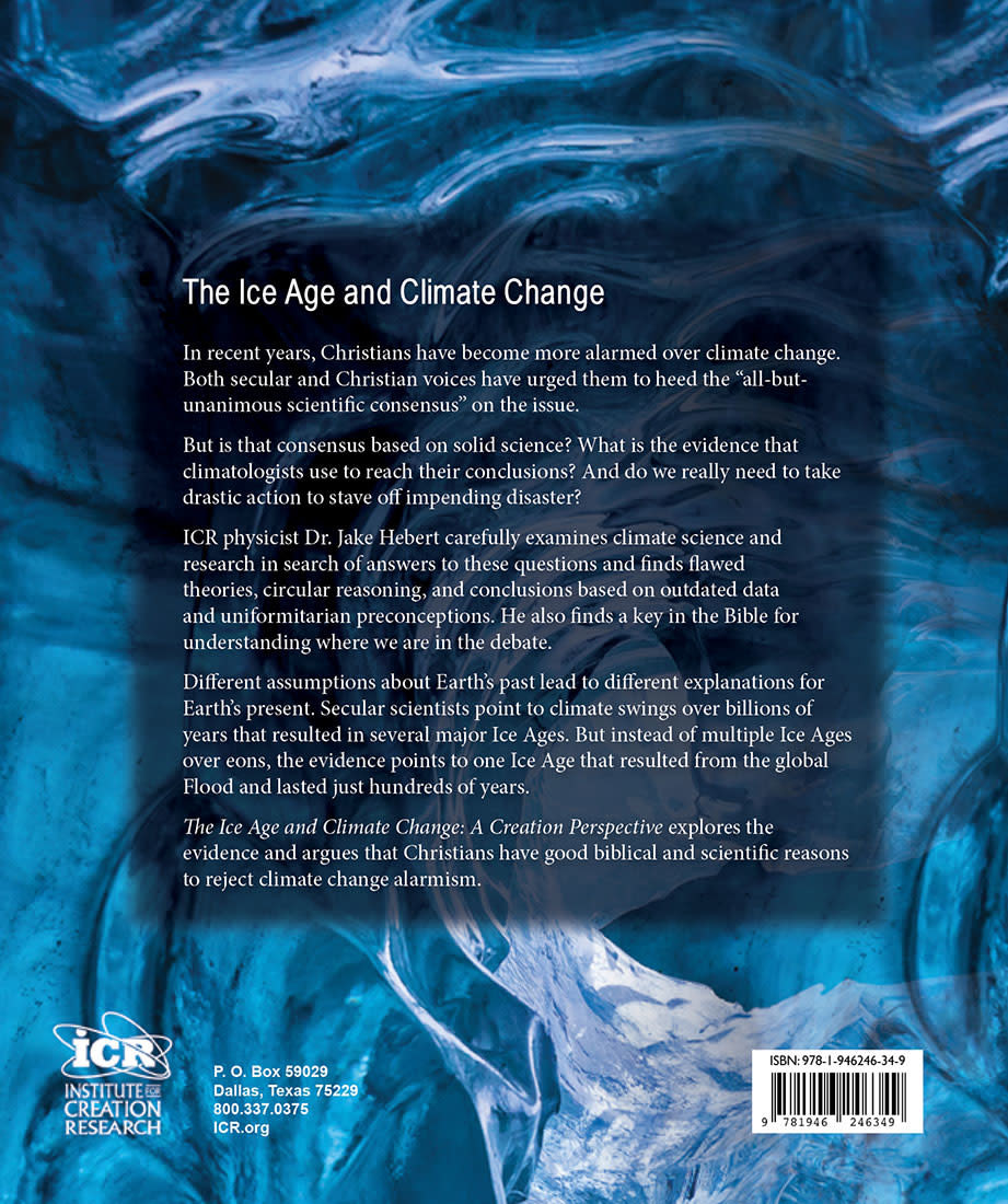 ICRscience's tweet photo. βοΈ NOW AVAILABLE! The Ice Age and Climate Change: A Creation Perspective
This new #InDepthScience book explores the evidence and argues that Christians have good biblical and scientific reasons to reject #climatechange alarmism.
Order your copy today! https://t.co/2YzWoDsLOe https://t.co/CXLpwQjhFW