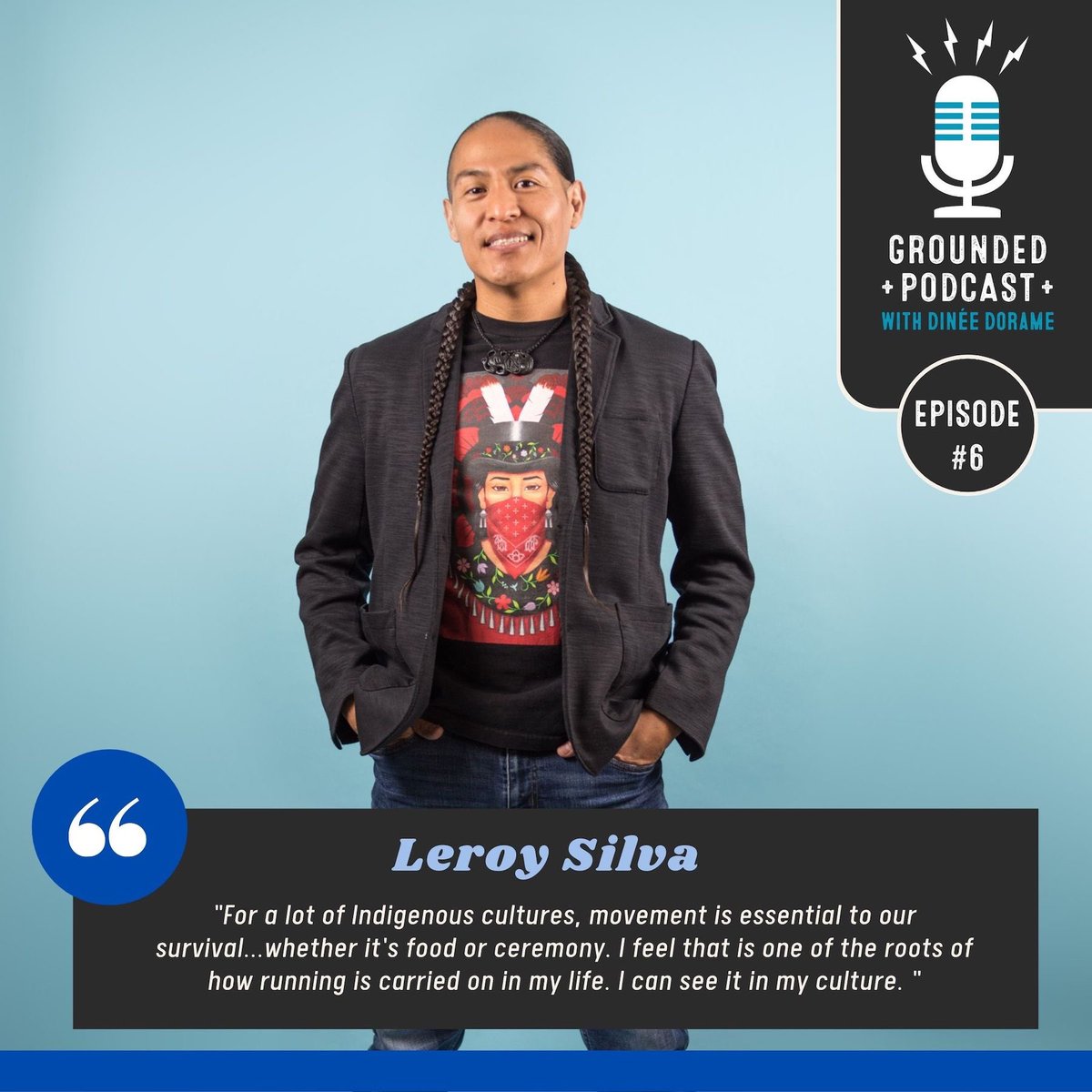 groundedpod's tweet photo. ⚡️ EPISODE 6: Leroy Silva (Pueblo of Laguna), Community Coordinator of the @NB3Foundation &amp; Indigenous wellness advocate. 🎧 Listen now on Spotify, Apple Podcasts, Stitcher, SoundCloud, or https://t.co/JN6s0bgivQ! ➕➕➕➕
#FamilyIndigenizeThrive #GroundedPod https://t.co/uv00LBuYy7