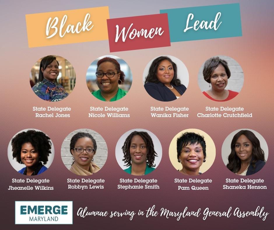 Very proud to serve with these trail-blazing Emerge women.