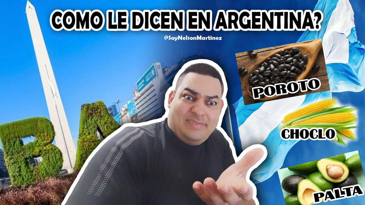 soynelsonmarti's tweet photo. Hola amigos, en esta oportunidad les comento algunas cositas que le dicen diferente acá en Buenos Aires - Argentina. https://t.co/PNS7ZL6qqI

#SoyNelsonMartinez #Comparte #sigueme #youtubers #youtube #SiguemeYTeSigo https://t.co/GA0NJJphoP