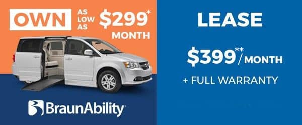 Now through March 31, Pre-Owned 2019 Dodge Grand Caravan SXT with new BraunAbility Manual Rear Entry or CompanionVan Easy Ramp has lease or finance options that fit your budget! 
877-501-8267
ow.ly/WJfE50DIhbW