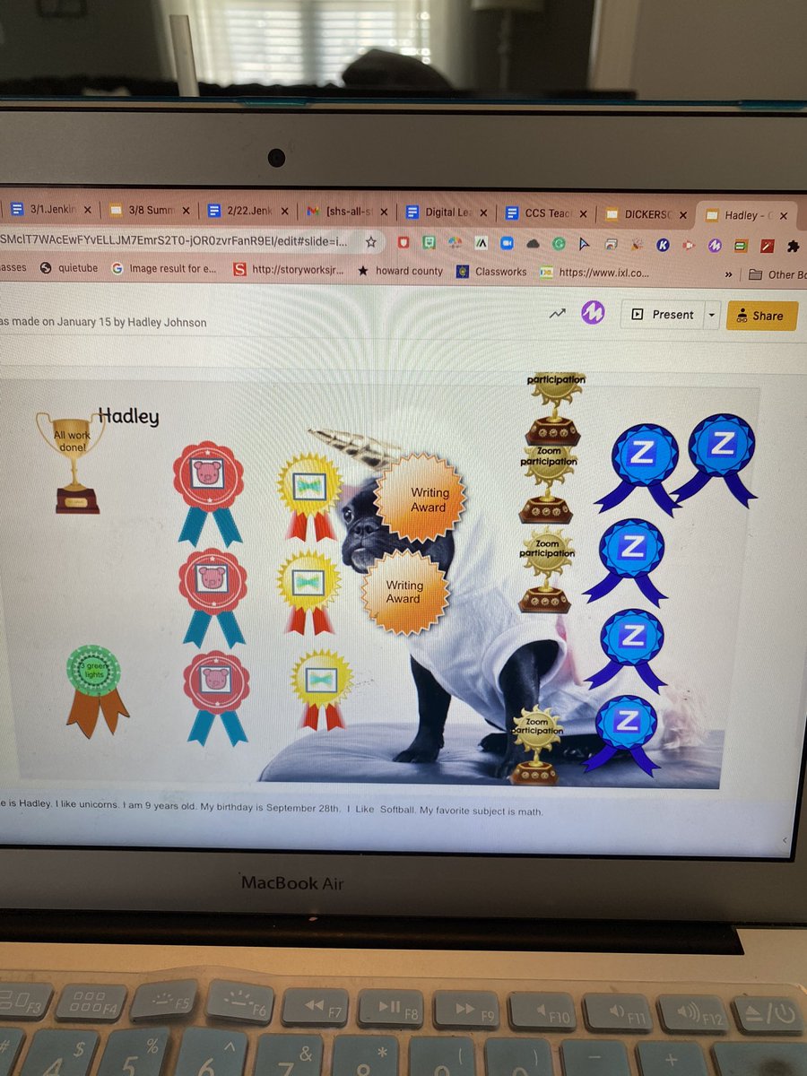 MelissaJSHS's tweet image. My awesome teammate has been rocking digital learning with her digital textbook, digital book rooms, student rewards, jam boards, and lessons with Pear Deck @irion_dickerson #ChathamDigitalLearning #SilkHopeSchool