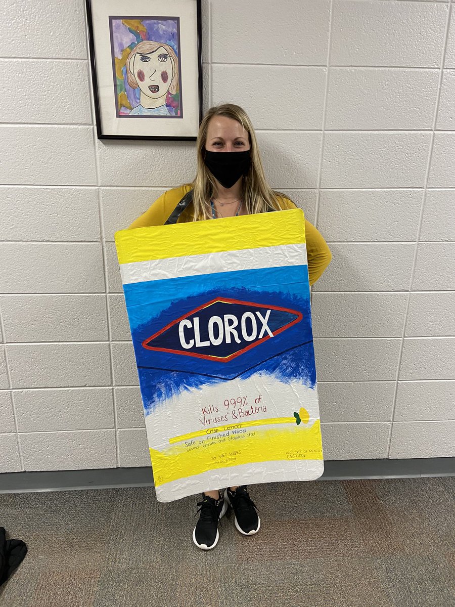 dani_be_autiful's tweet photo. Amand repping Blah week for specials, with school supply “Must Haves” for year 2020-2021! #cloroxMonday #maskTuesday #virexWednesday  @karst_heidi https://t.co/CQvXT6FBOM