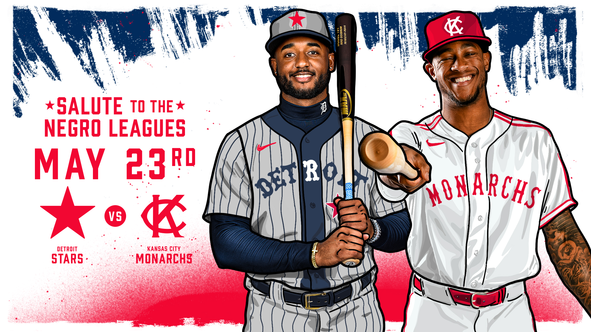 Kansas City Royals on X: 1949 Monarchs vs. 1920 Detroit Stars In honor of  #BlackHistoryMonth, we announce the uniforms for Salute to the Negro Leagues  Day. 🔥  / X