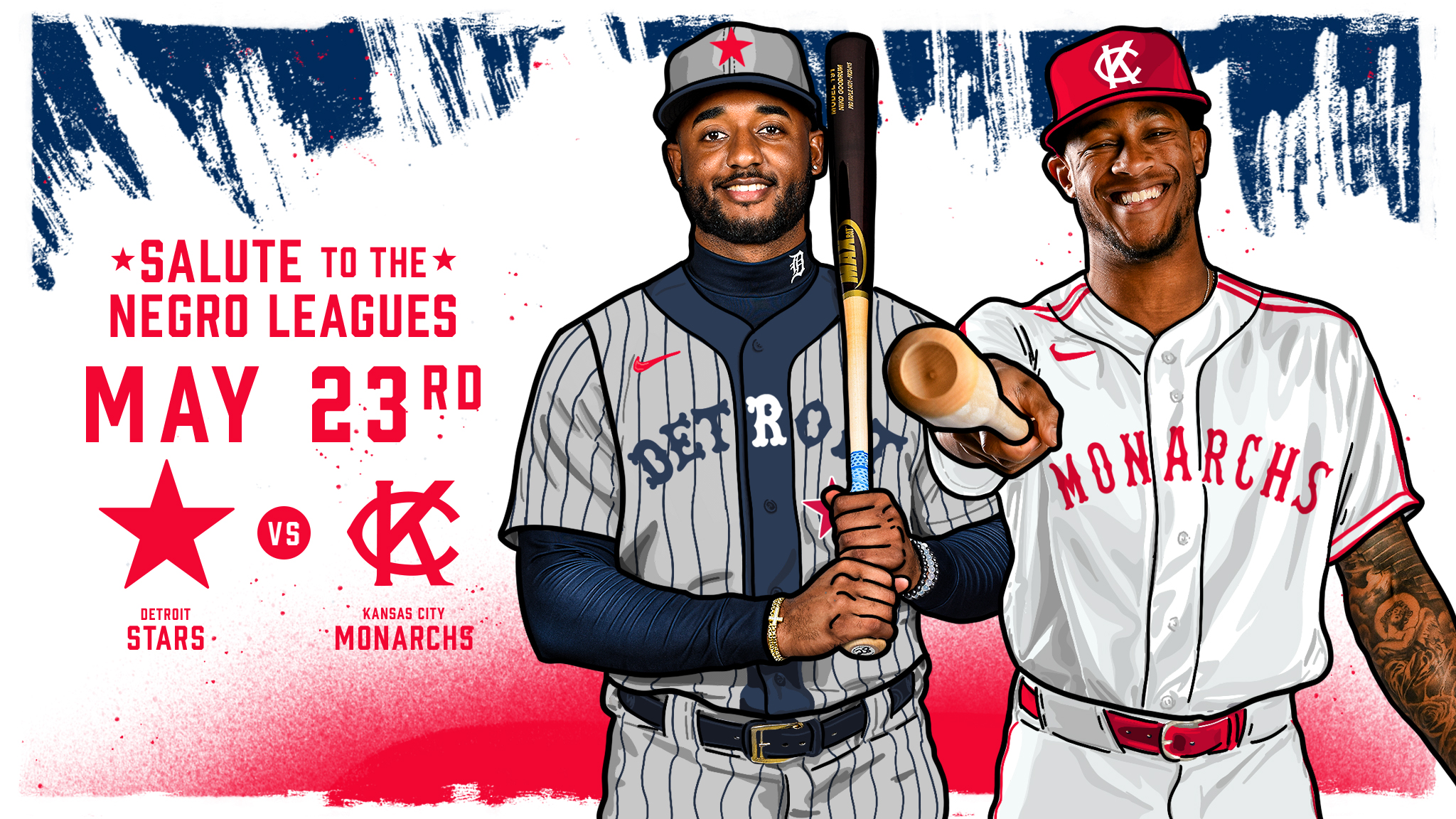 Kansas City Royals on X: 1949 Monarchs vs. 1920 Detroit Stars In honor of  #BlackHistoryMonth, we announce the uniforms for Salute to the Negro  Leagues Day. 🔥  / X