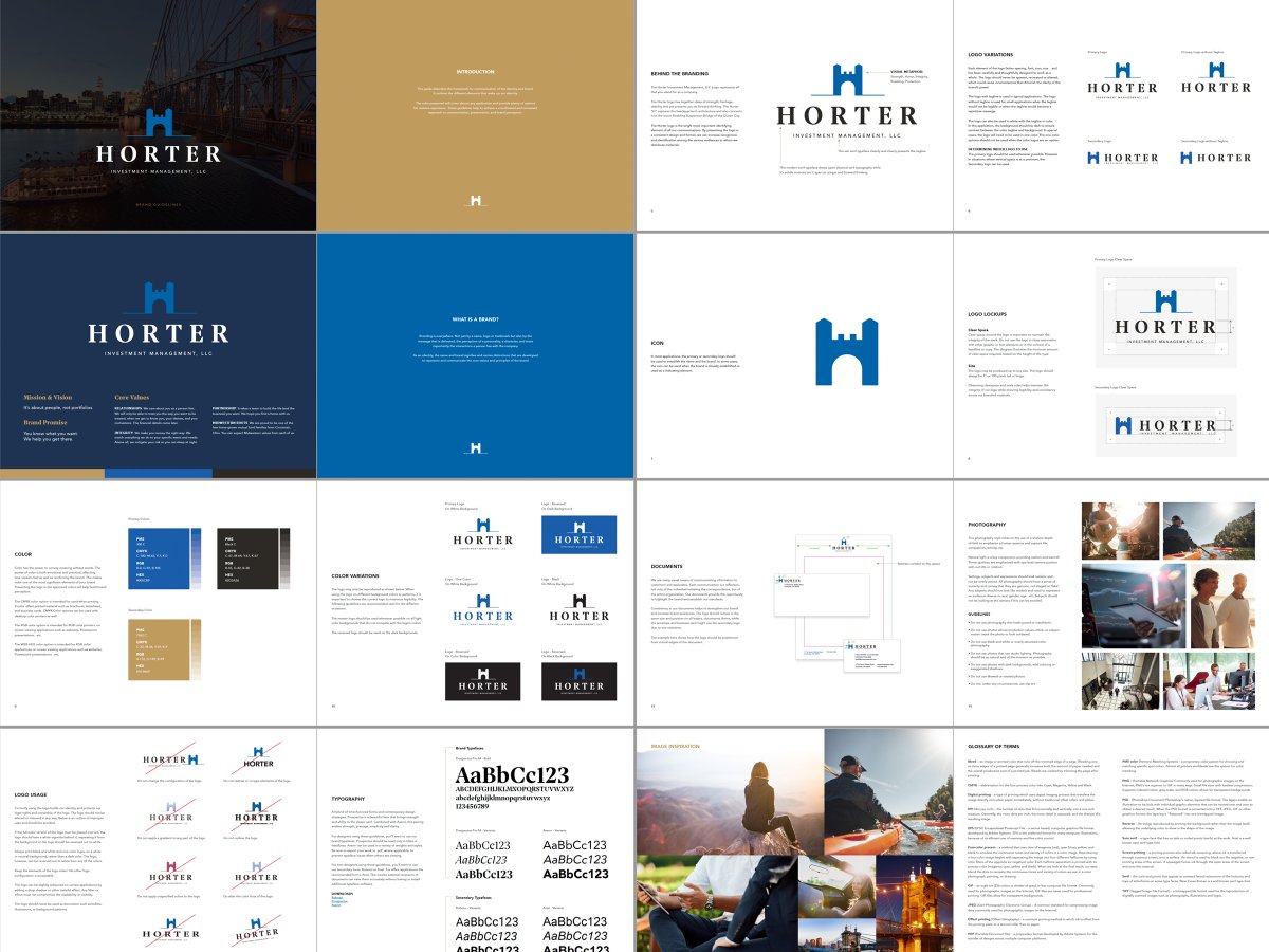 antistaticdsgn's tweet image. Over the last few months, we've been working on the rebranding and a new website for Horter Investment. As part of this effort we designed a new  logo and guidelines to help bring alignment and forge a clear direction for their future. #Branding #Logodesign #dayton #cincinnati