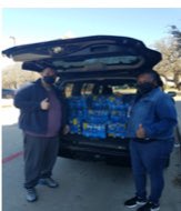 LewisvilleES's tweet photo. Thank you for all the support to our Lewisville Elementary families in their time of need. A big shoutout to Jason Redick for delivering 30 cases of water and food for our families and a big thank you to Jackie Shaw & Leah Montez (CCAAP) for coordinating this effort. #PonyStrong https://t.co/UYuD0ZSCPA