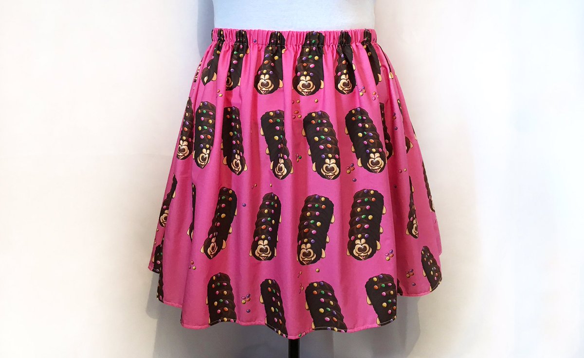 interrobangart's tweet photo. Caterpillar cake skirts are now in the shop! 🎉 
https://t.co/SHsBrnlfzJ https://t.co/y6ofNe9w6t