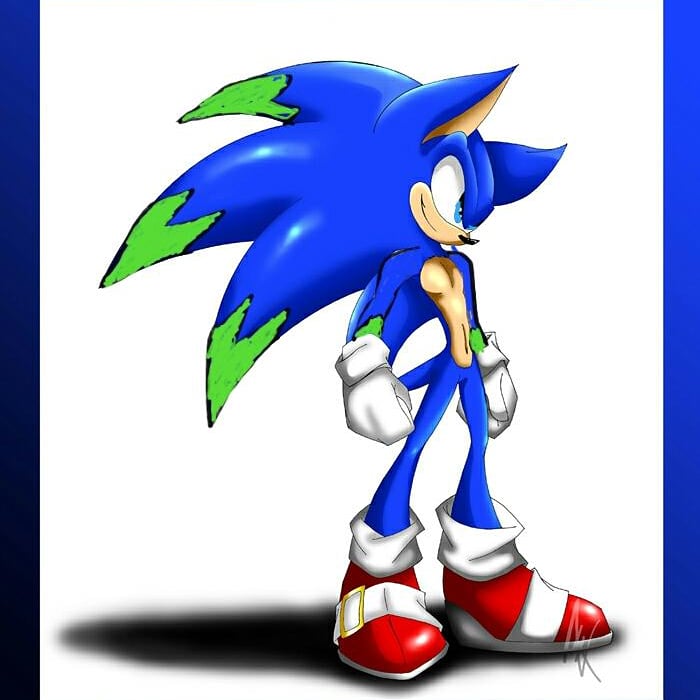 TheFallenHero0's tweet photo. @GothanneN Hehe, definitely the blue blur himself ;3 https://t.co/oa58N6nD1A