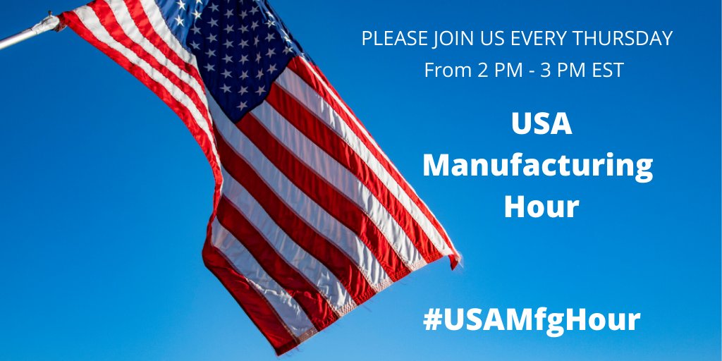 CvtPlastics's tweet photo. This week on #USAMfghour: The customers journey  

Host:@NigelTPacker    
Topic: Customer Experience Optimization    
Thursday: 2-3 PM EST

Join us, Network, Learn, &amp; Grow

USA Manufacturing is essential.

Follow @USAMfgHourChat 

#usamfg #manufacturing #customerexpirence https://t.co/qaW4Z9W0KH