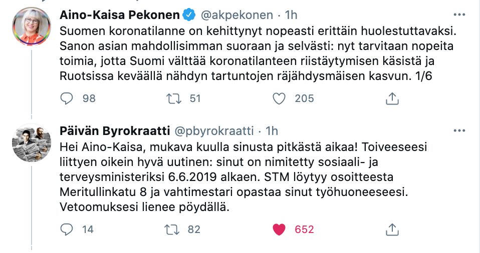 Saanen esitellä: viikon Suomi-twitterin voittaja 🤣🤣🤣