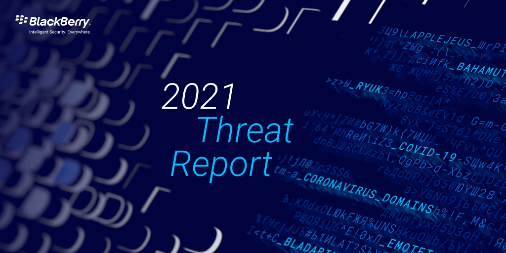 TomEacobacci's tweet photo. Now available: BlackBerry 2021 Annual Threat Report. Our research revealed a sharp rise in cyberthreats since the onset of COVID-19, a cybercrime industry that adapted to new digital habits, and more key findings. 

Download the report to learn more. https://t.co/wwcmKjkPZR https://t.co/qH5vJkxoip