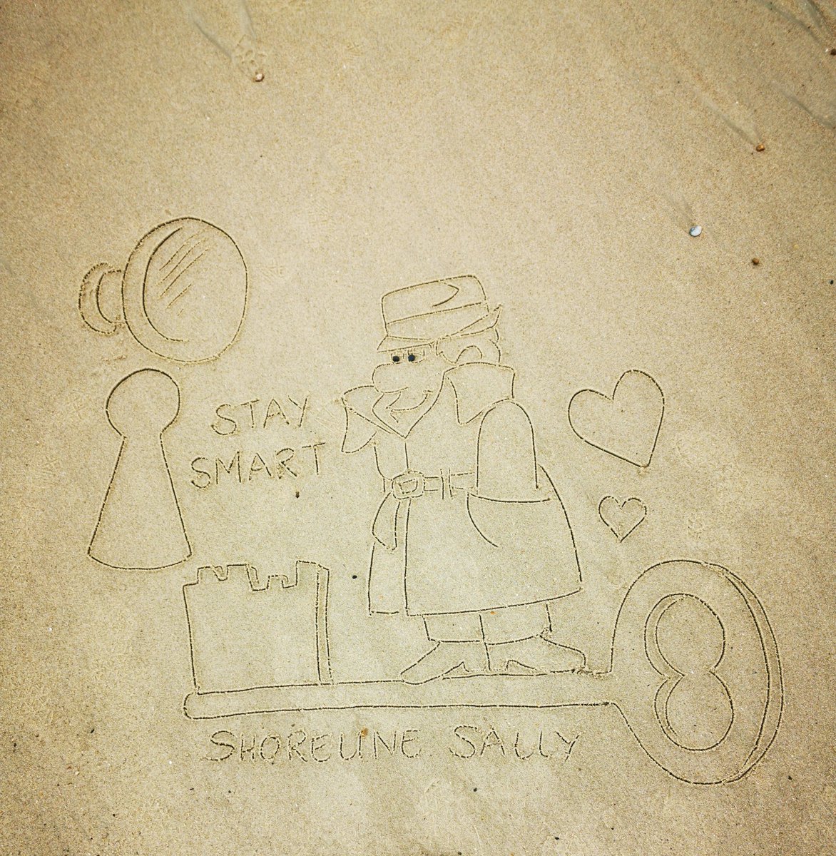 DigiDaughter's tweet photo. Stay Smart ๐ #InchHigh #InchHighPrivateEye #GetSmart #hannabarberacartoons
Stay GGGREAT! ๐ฏ #TonytheTiger #Frosties #Kellogs
๐ #StaySafe #sanddrawing #beachart ๐๐๐ #Lockdown2021 #morale #VitaminSea #Lockdown2020 #comics #cartoons โ๏ธ #SandBanksy #shorelinesally No.712 & 713 https://t.co/Gb1F19vNMg