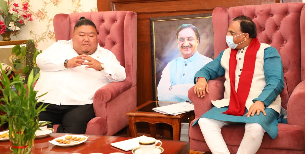 Dr. Ramesh Pokhriyal Nishank (@drrpnishank) on Twitter photo Had a very fruitful discussion with Shri <a href="/AlongImna/">Temjen Imna Along</a> Minister of Higher Education & Tribal Affairs, Govt of Nagaland. Discussed various projects related with higher education and RUSA scheme. Had a very fruitful discussion with Shri <a href="/AlongImna/">Temjen Imna Along</a> Minister of Higher Education & Tribal Affairs, Govt of Nagaland. Discussed various projects related with higher education and RUSA scheme.