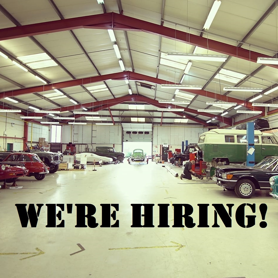 elecclassiccars's tweet photo. If you're a skilled fabricator or auto electrician and want to join our great team here in Mid Wales please email huw@electricclassiccars.co.uk https://t.co/JrLrtt4x2a