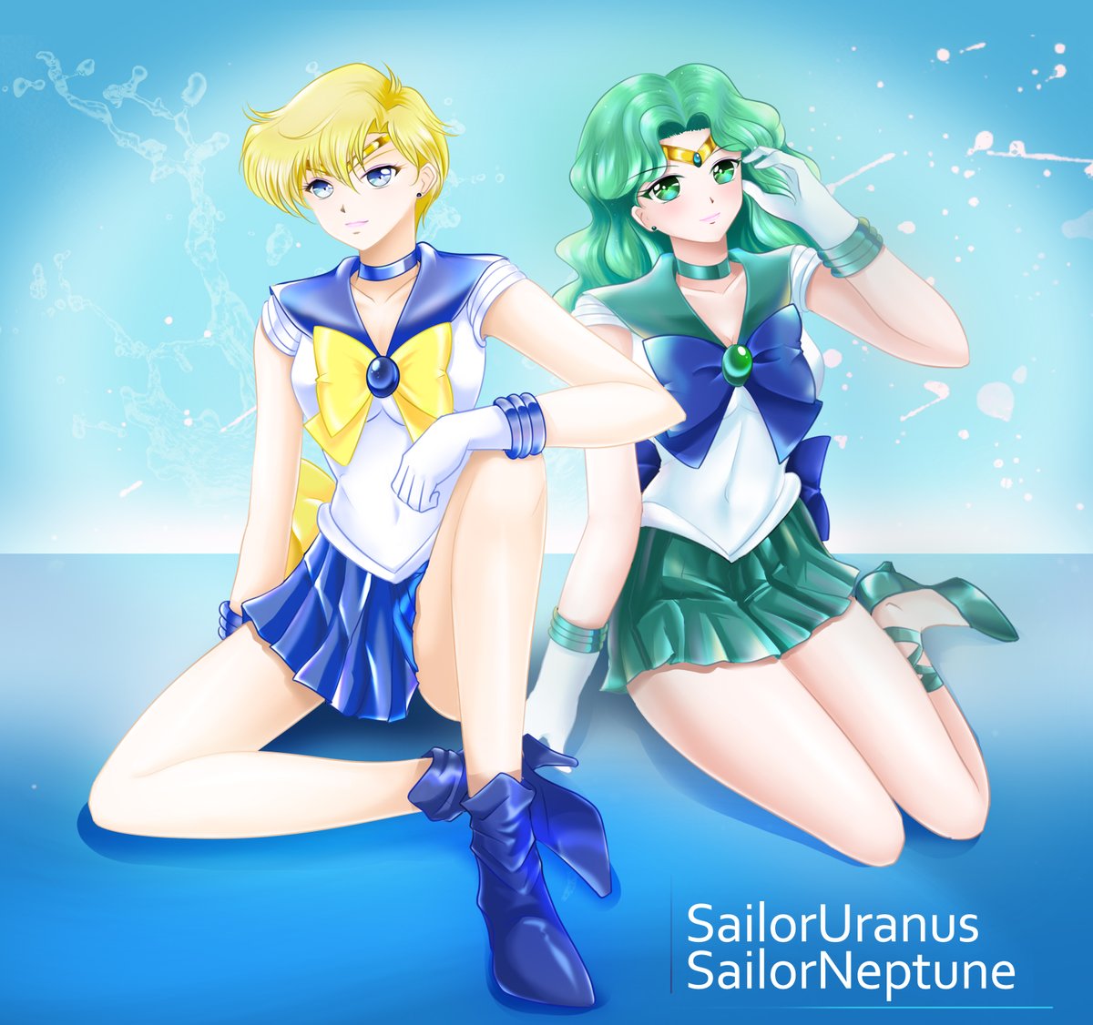 Sefilom A Twitter 永遠に一緒だよ 美少女戦士セーラームーン 美少女戦士セーラームーンeternal セラムンイラスト部 セーラームーン セーラーウラヌス セーラーネプチューン 絵師さんと繋がりたい 絵描きさんと繋がりたい イラスト好きな人と繋がりたい