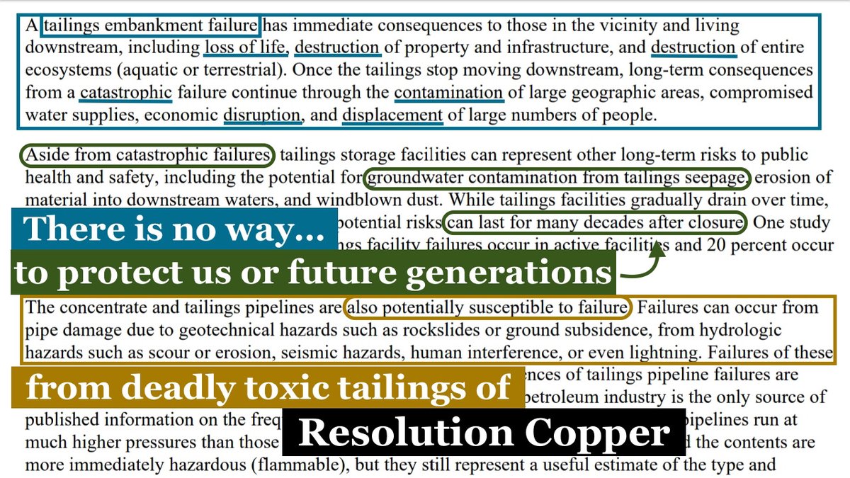 radsardine's tweet photo. Read below and all of my tweets to see how @USDA is working with @resolutioncu to confuse #America about its threat to AZ water. Contamination and death for CENTURIES. If @POTUS does not #saveoakflat now it will be criminal. @BernieSanders @RepRaulGrijalva @EPA please help us. https://t.co/iNf8e58GnS