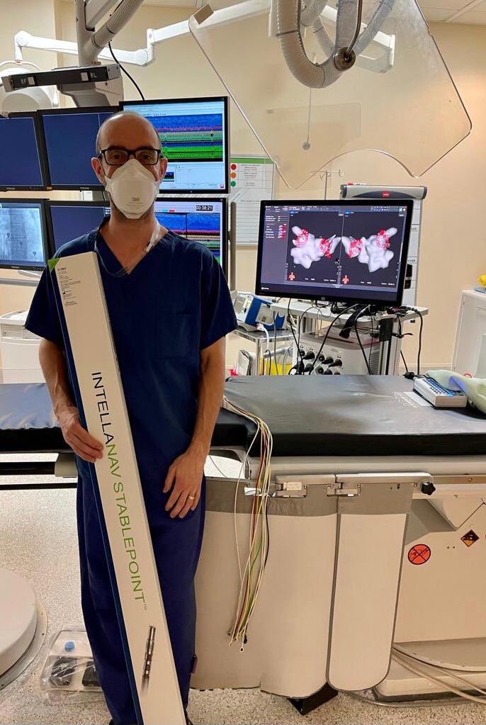BSC_RhythmUK's tweet photo. Congratulations to @Dr_GwilymMorris & the team @MFT_MRI on their first three cases with the INTELLANAV STABLEPOINT Ablation Catheter! #STABLEPOINTWithYou https://t.co/bFFdtmJM96
