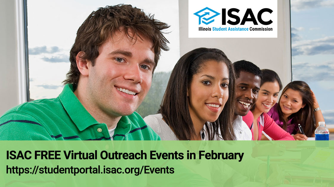 Students: Join us for our free online event, "Tips for Completing the FAFSA or the Alternative Application," Feb. 27 at 10 am. ISAC staff will share tips &amp; common mistakes in completing the FAFSA and Alternative App. Learn more and register at studentportal.isac.org/Events.