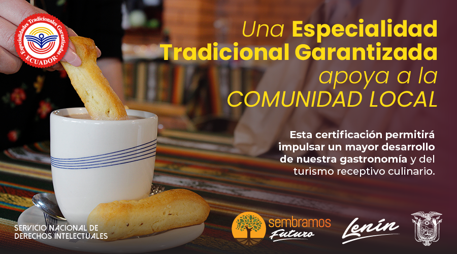 SENADI_Ecuador's tweet photo. Al proteger bajo la figura de Especialidad Tradicional Garantizada #ETG nuestras recetas tradicionales y los métodos de producción, se impulsa mayor desarrollo de la gastronomía y del turismo receptivo culinario, lo que respalda a nuestros productores. 🏔📜
#SembramosFuturo https://t.co/qBFyr6BgZ4