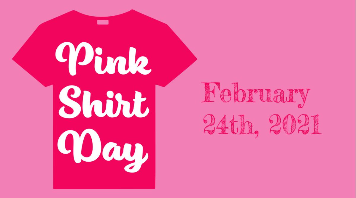 PalliserPCN's tweet photo. Today we show our support for Pink Shirt Day. Pink Shirt Day is a globally-recognized day to raise awareness about bullying. 
Visit our website to read about #PinkShirtDay:
https://t.co/C4K6jN6uka https://t.co/HkxZnTOPla