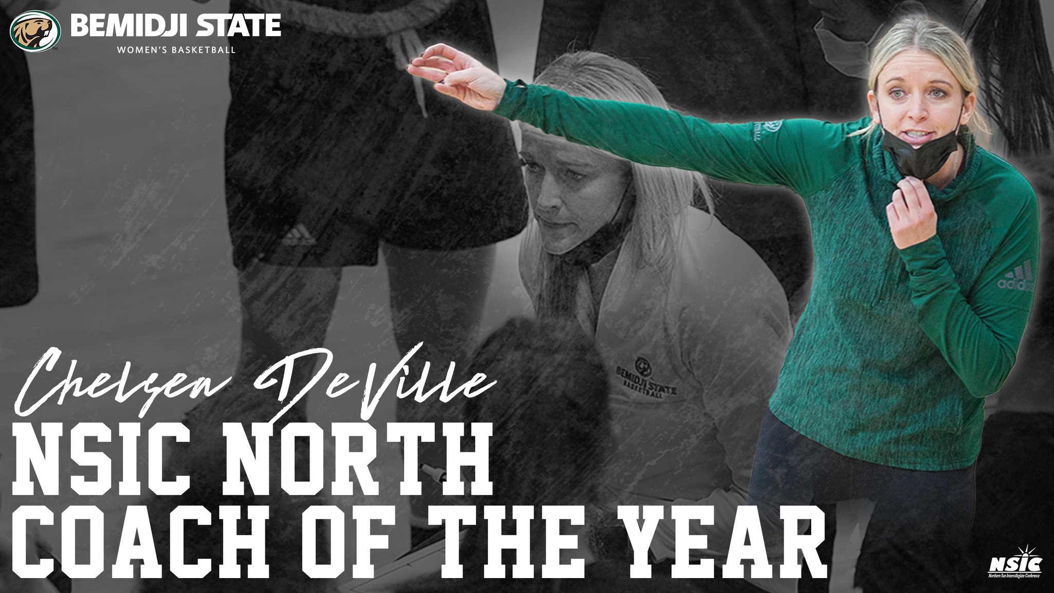 Bemidji State WBB on X: Thats #NSICWBB Coach of the Year Chelsea DeVille  to you #BothFeetIn #BeaverTerritory t.col5xXtPZGnm  X
