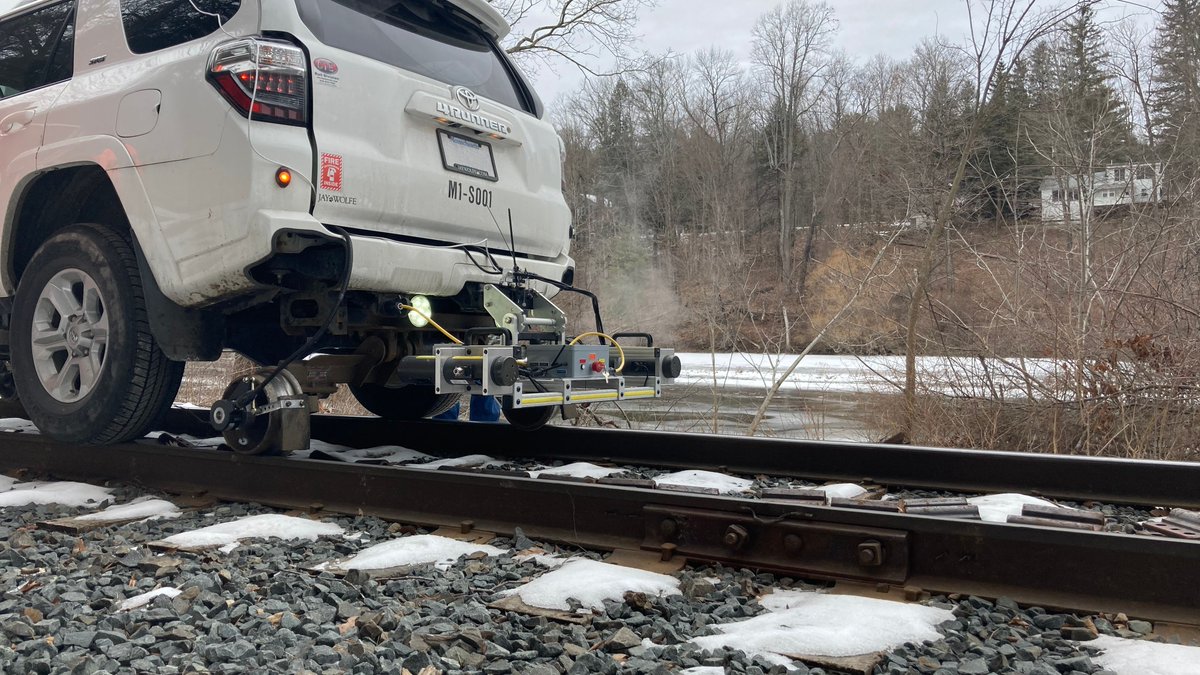 HollandRail's tweet photo. Make #TrackInspection easier with Holland's suite of portable inspection systems. Equipped with our Argus® #TrackMeasurement Technology, these systems are usable under any conventional hi-rail vehicle with any size trailer hitch.
To learn more, visit: https://t.co/6xlshl0QWW https://t.co/VcpixETguo