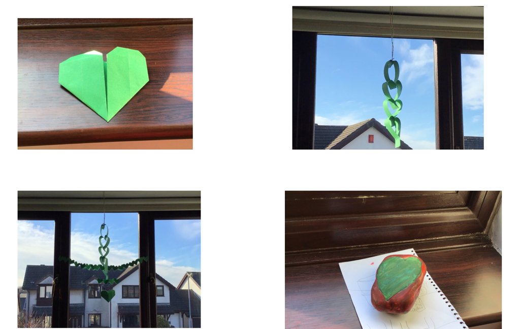 DaltonStMarys's tweet photo. Year 5 have worked so hard on their projects to support the @TheCCoalition with their #showthelove campaign. Here Harley, Chloe, Thomas and Jorja are doing their part to spread the important message. #supportingagoodcause #loveyourworld #savetheplanet https://t.co/EmWqMOsOWE