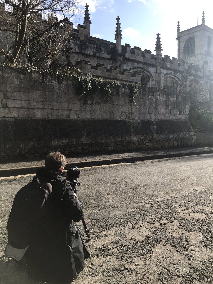 We had a very long day filming for Interconnected: York’s Story Circle. Great day and can’t wait to see the first edit.