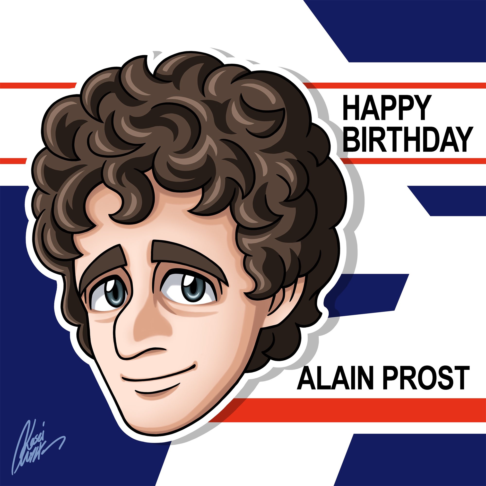              Happy Birthday  F1 Legend Alain Prost  