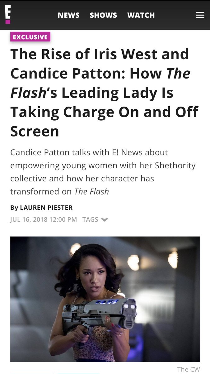 CandicanesU's tweet photo. @TommyASC91 @Forbes @candicepatton is so inspiring. She's impacted the superhero genre w/her casting as DC Legend Iris West-Allen, successful portrayal & advocacy for diversity/inclusion in the entertainment industry. She also co-founded the women empowerment org #Shethority
https://t.co/pTA6FX4V9R https://t.co/qOOg3JTyJQ