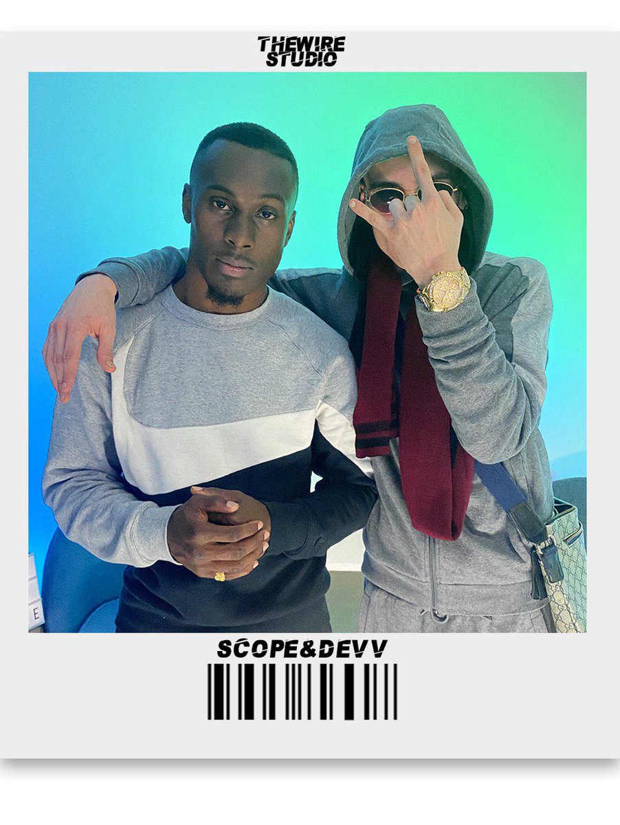THEWIRESTUDIO1's tweet photo. Nous avons l honneur de vous présenter Scope et Devv les prochains artistes à passer sur @THEWIRESTUDIO1 pour une performance inédite !🎙 https://t.co/NFvCGWbJCt